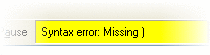 Dynamic error feedback