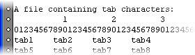 Automatic TAB expansion