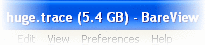 Files of any size